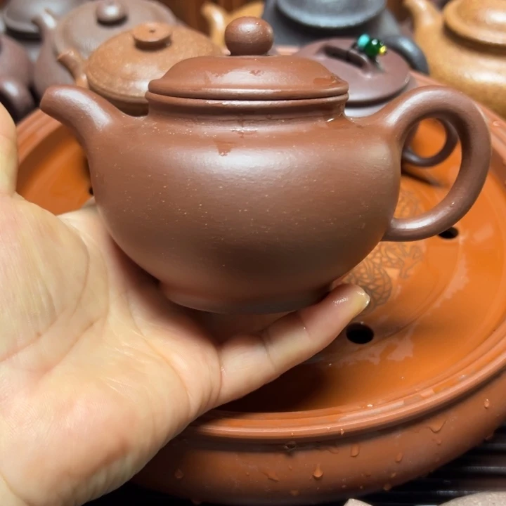 茶壶紫砂宜兴原矿底槽清