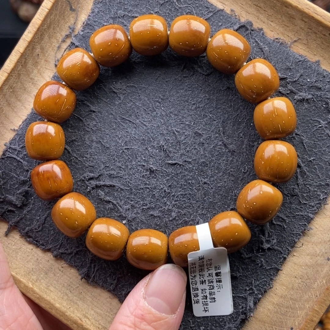 手串紫金鼠12mm近实心精品黄金甲老型