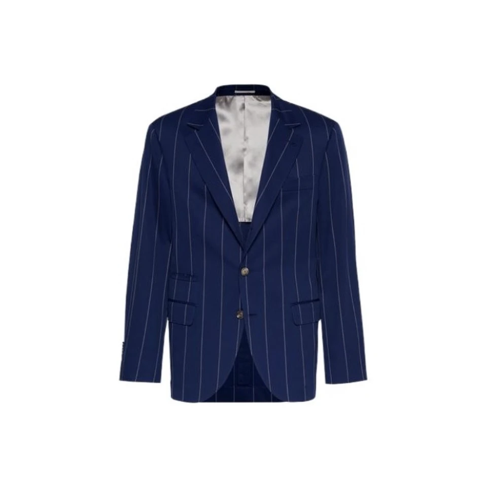未使用 Brunello Cucinelli/布鲁内洛·库奇内利 羊毛混纺西装50码