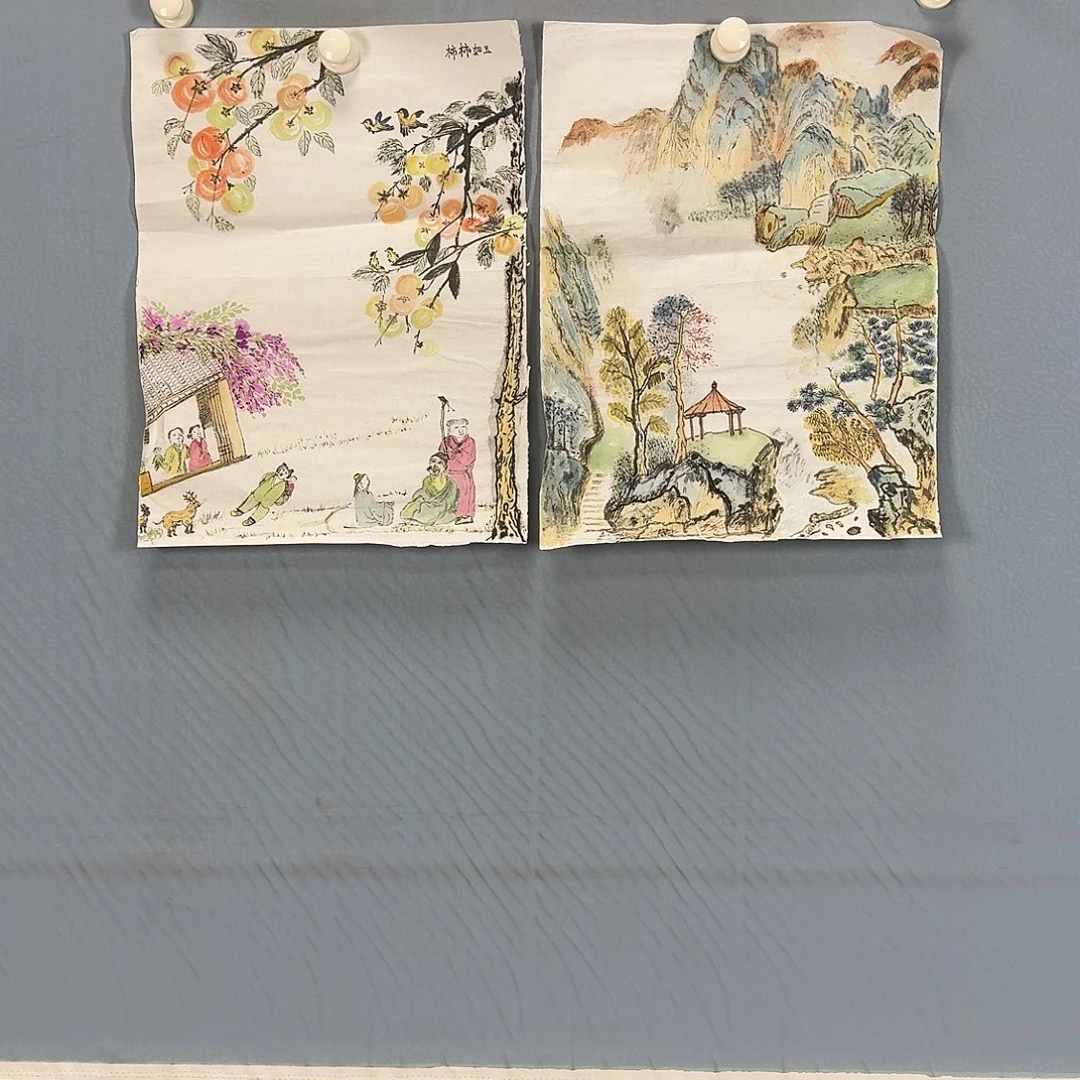 国画285 牡丹一如您的脸颊美丽的