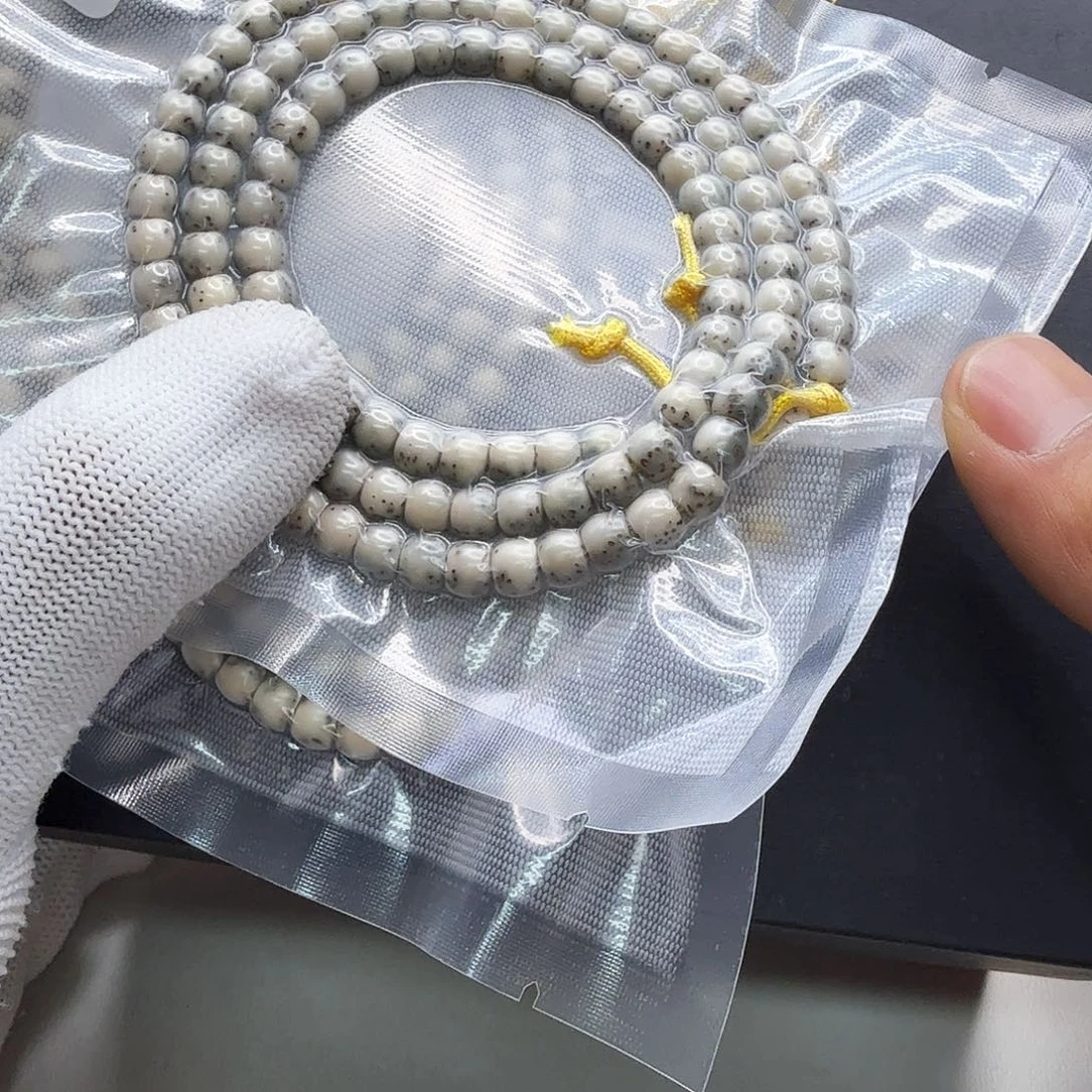 星月菩提吊坠30梵天糯冰绿背河豚6左右108