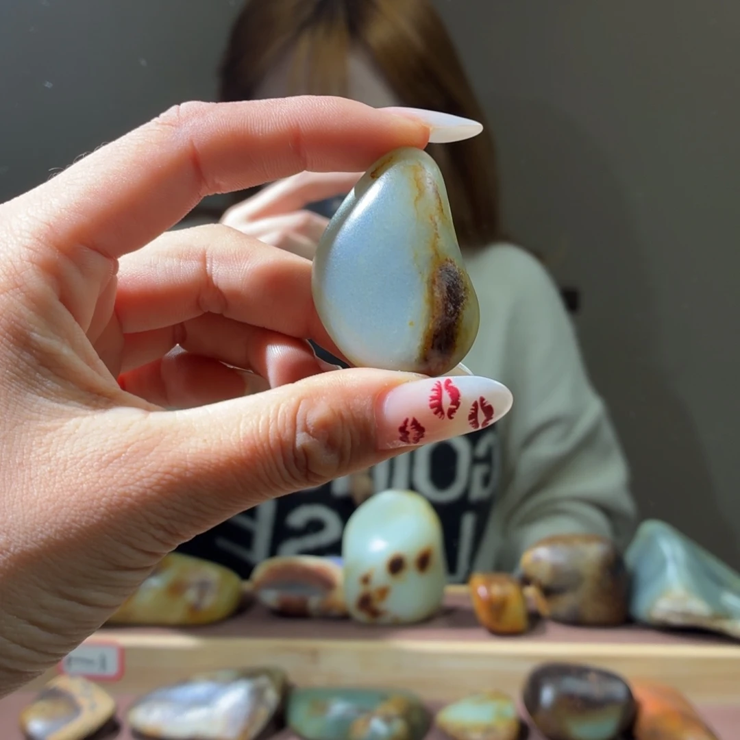 和田玉未镶嵌挂件30