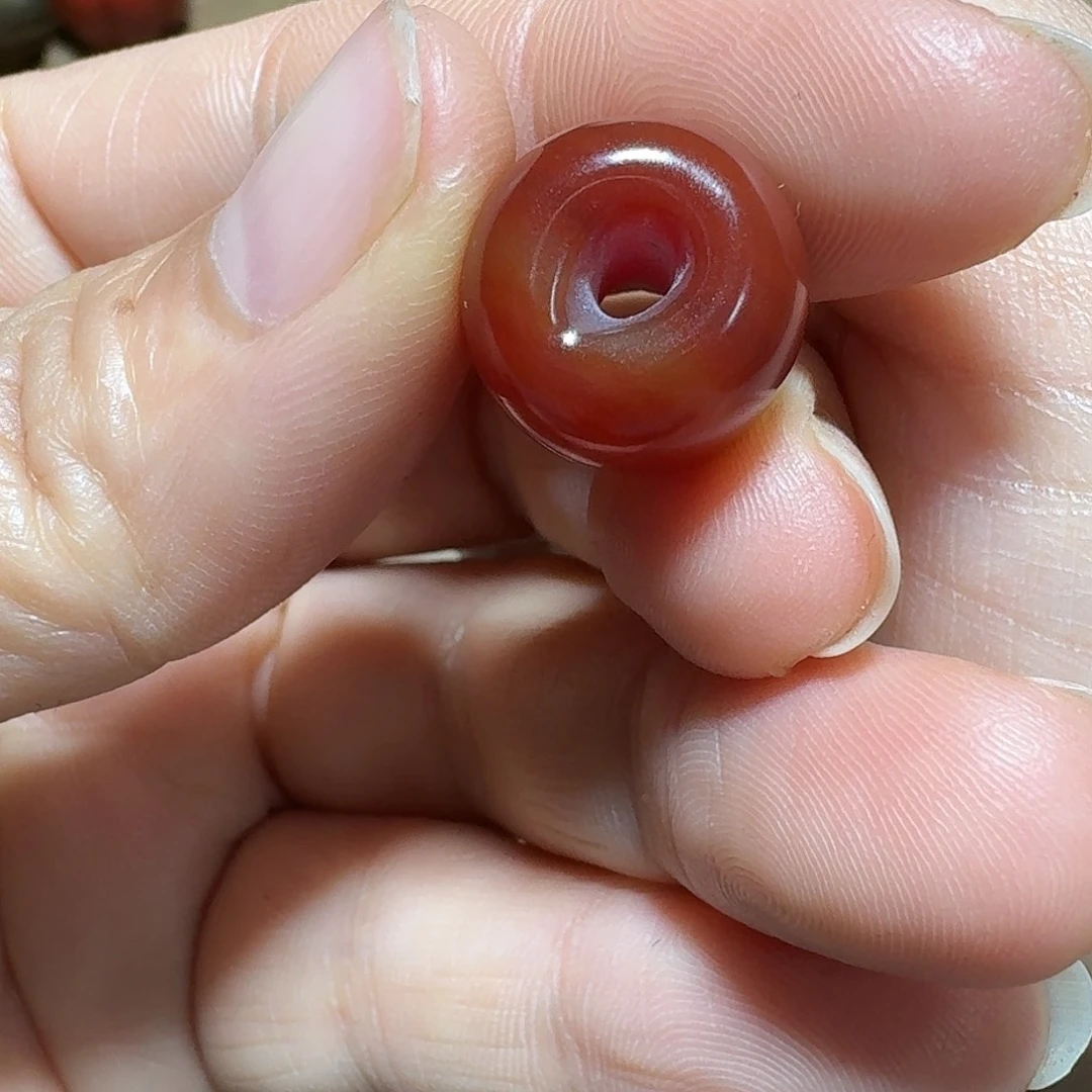 丽***漆玛瑙/玉髓未镶嵌车挂