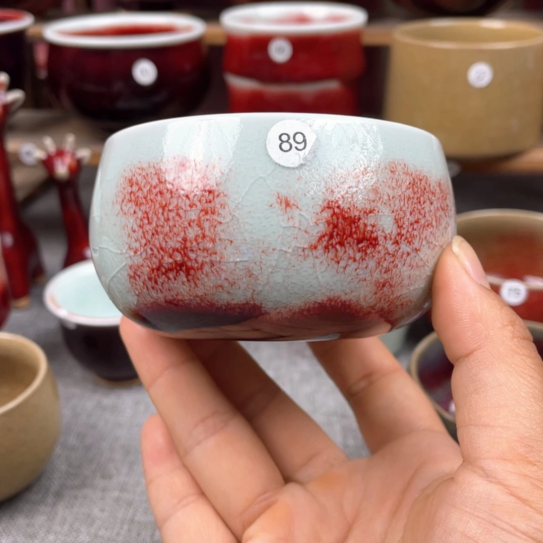 瓷片纯手工制作……微微瑕