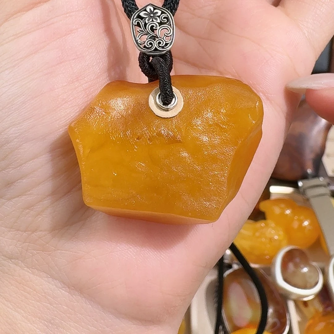 琥珀未镶嵌裸石我