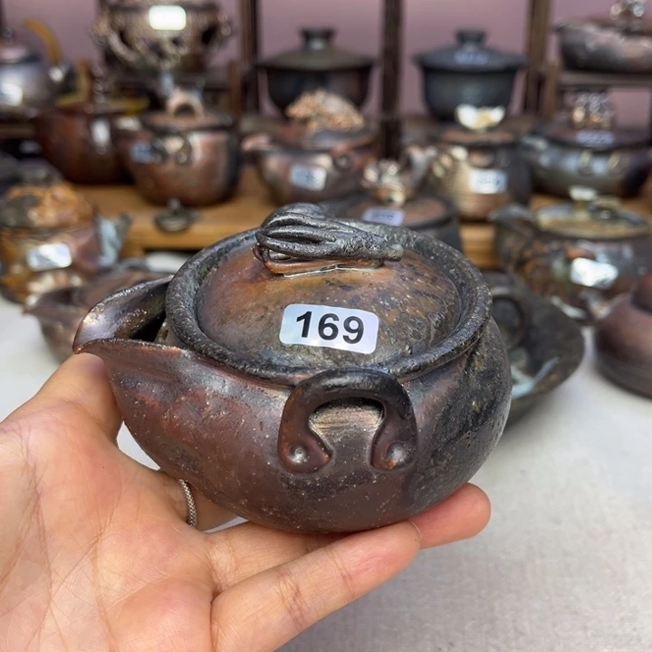 壶裸柴烧陶瓷茶具