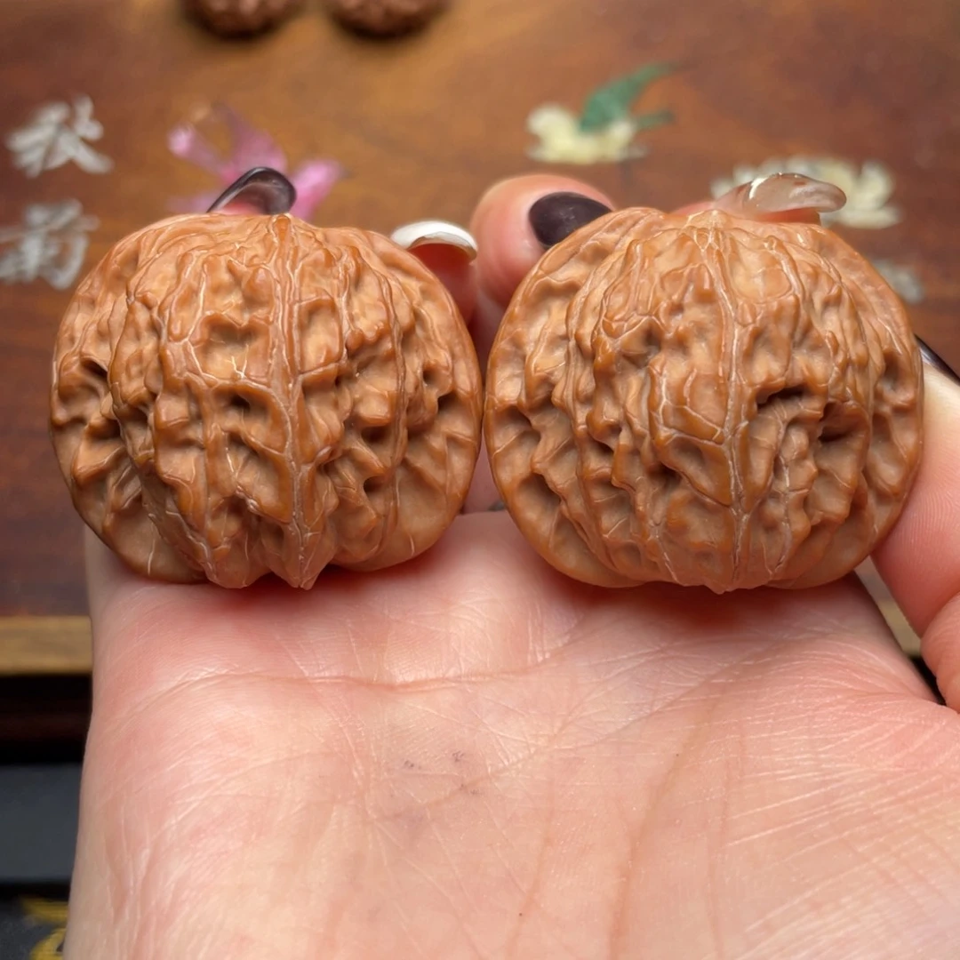 把件文玩核桃磨盘41 S3号