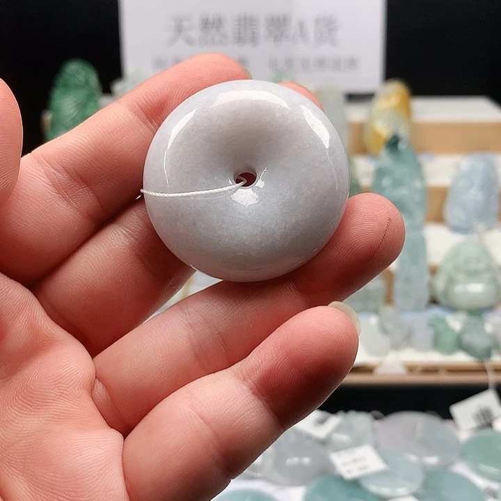 吊坠(不含链)未镶嵌翡翠59平安扣