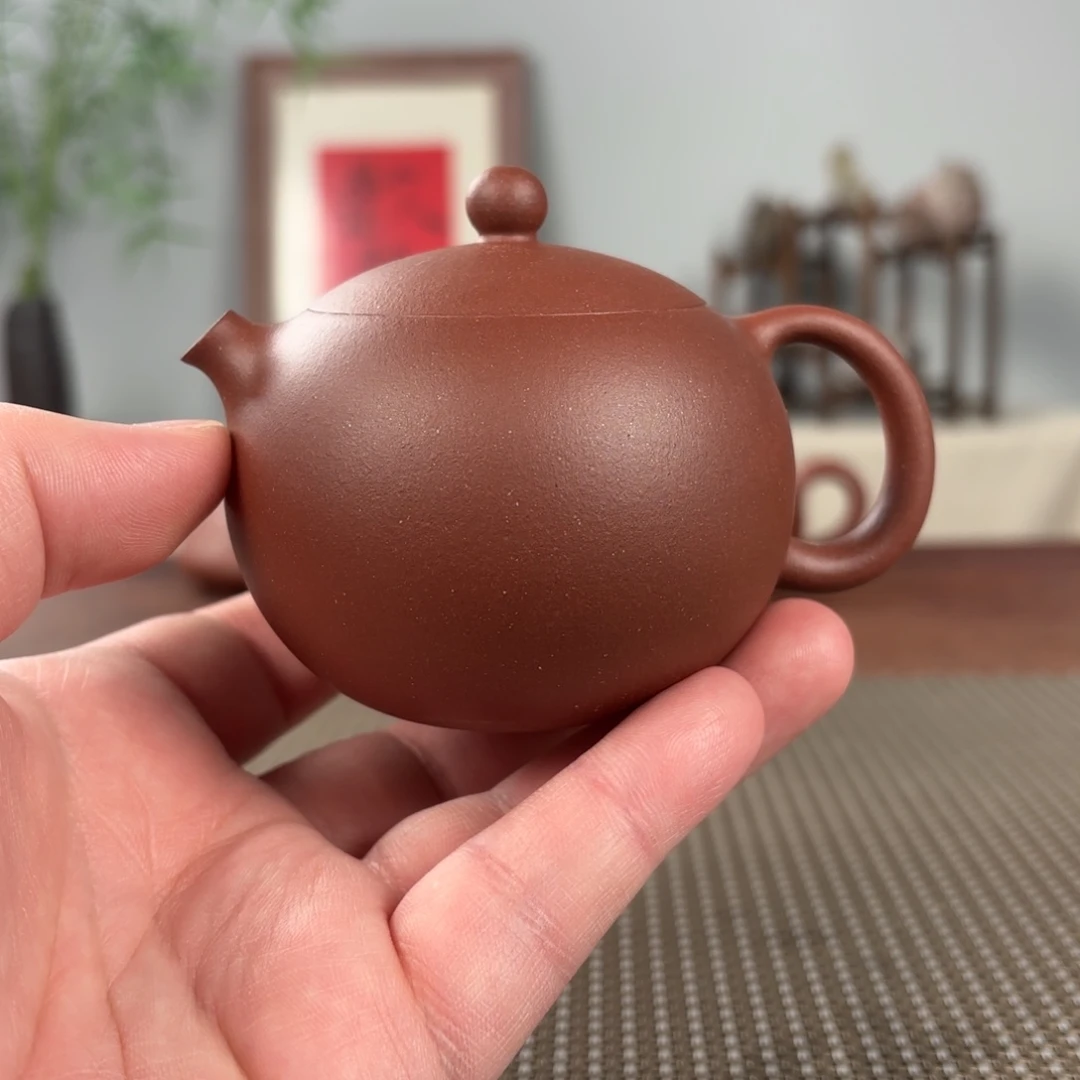 紫砂茶壶黄龙山原矿紫砂壶150