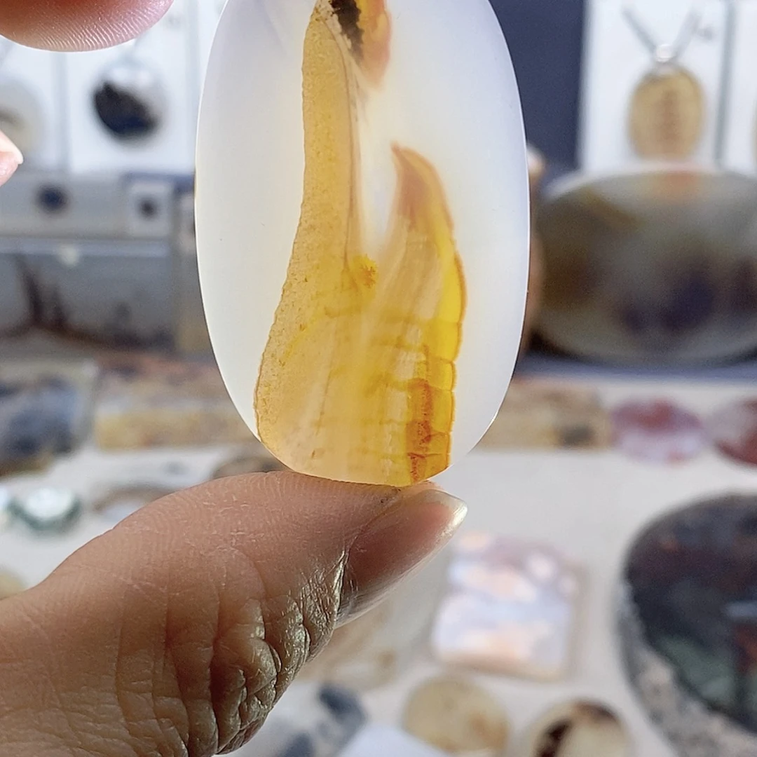 未镶嵌玛瑙/玉髓珠宝奇石闲*