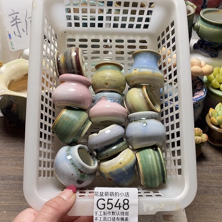 花盆紫砂548微瑕品口径2到3左右