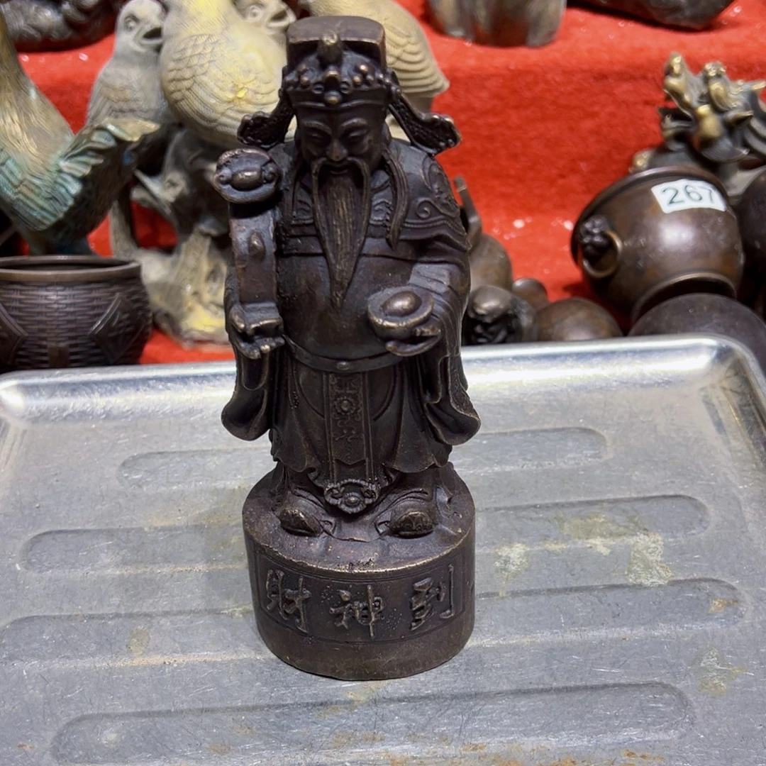 黄铜摆件，文房摆件