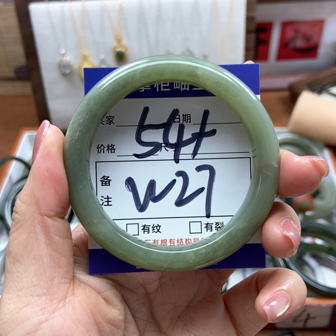 和田玉手镯手镯未镶嵌