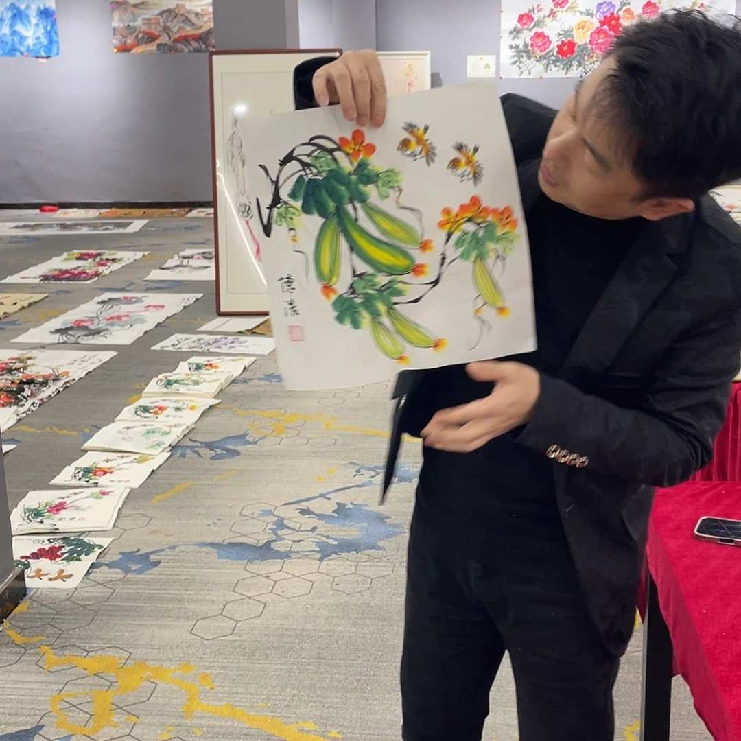 名人名画手工制作