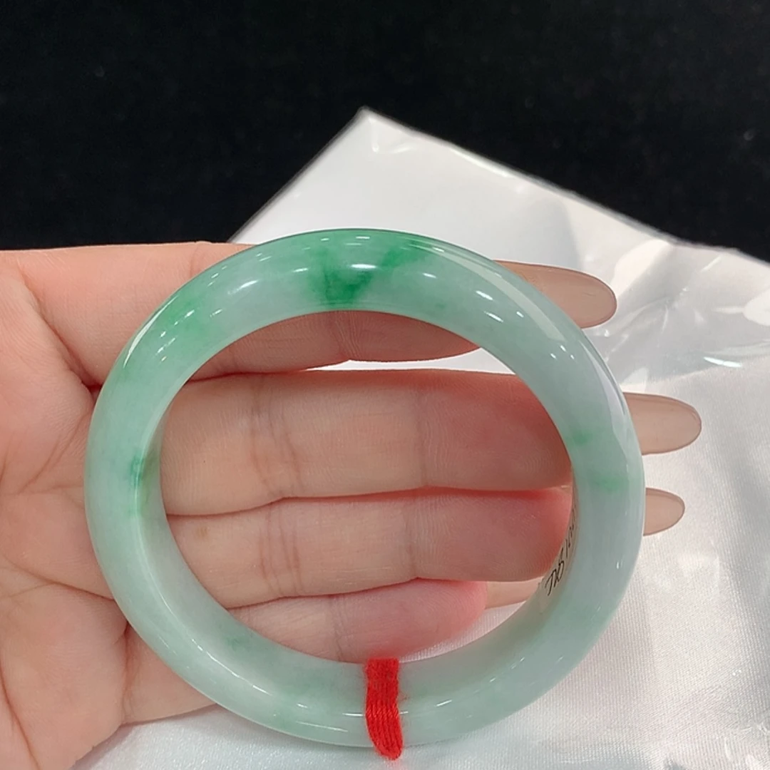【闪购商品】翡翠手镯未镶嵌54.7，54/55