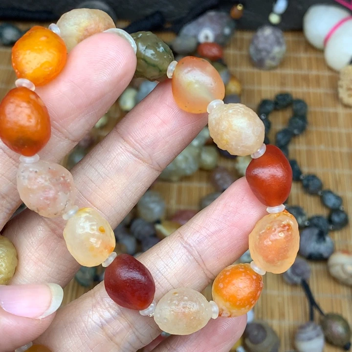 玛瑙/玉髓珠宝半成品未镶嵌然**物