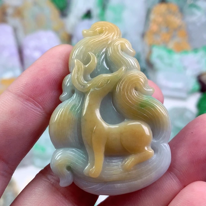 五***泡吊坠(不含链)未镶嵌翡翠
