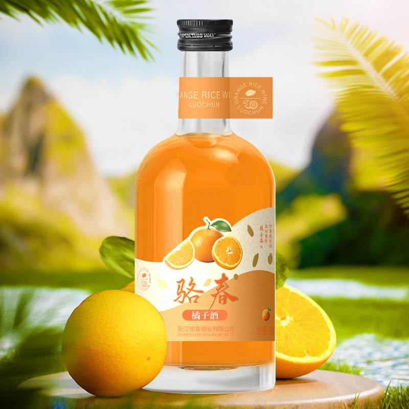 纯橘子发酵低度微醺微甜11.5度果酒香味醇厚330ml*1低度微醺果酒