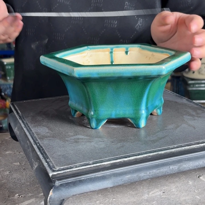 。一风堂石湾花盆 内16*8