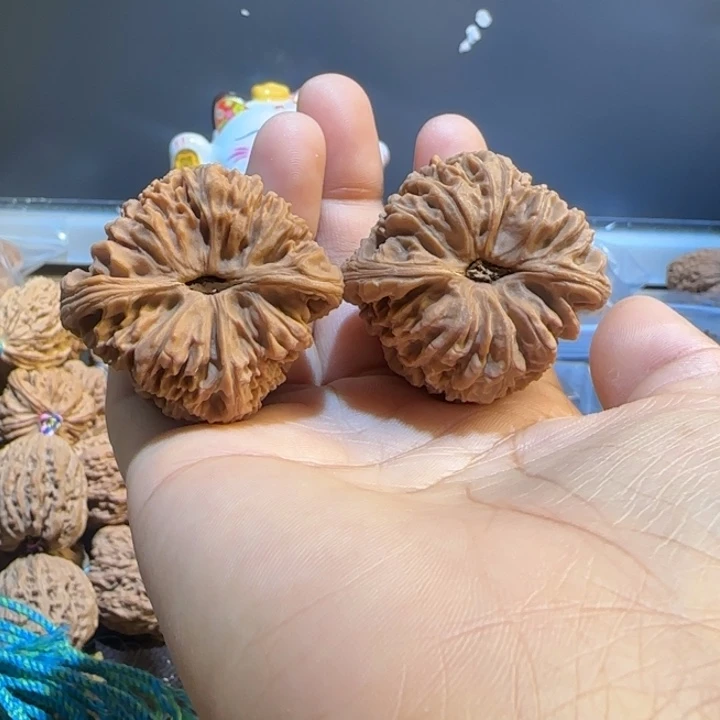 耿***）桃核吊坠核桃核桃