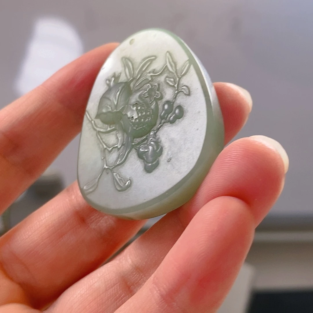 颈饰未镶嵌和田玉