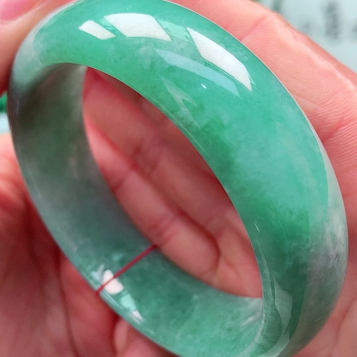 翡翠未镶嵌手镯天然翡翠手镯