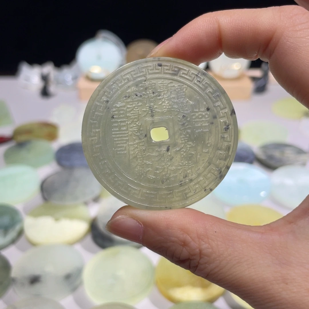 岫玉未镶嵌颈饰32