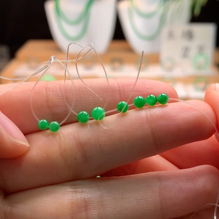 ༺***এ翡翠未镶嵌颈饰天然缅甸A货翡翠