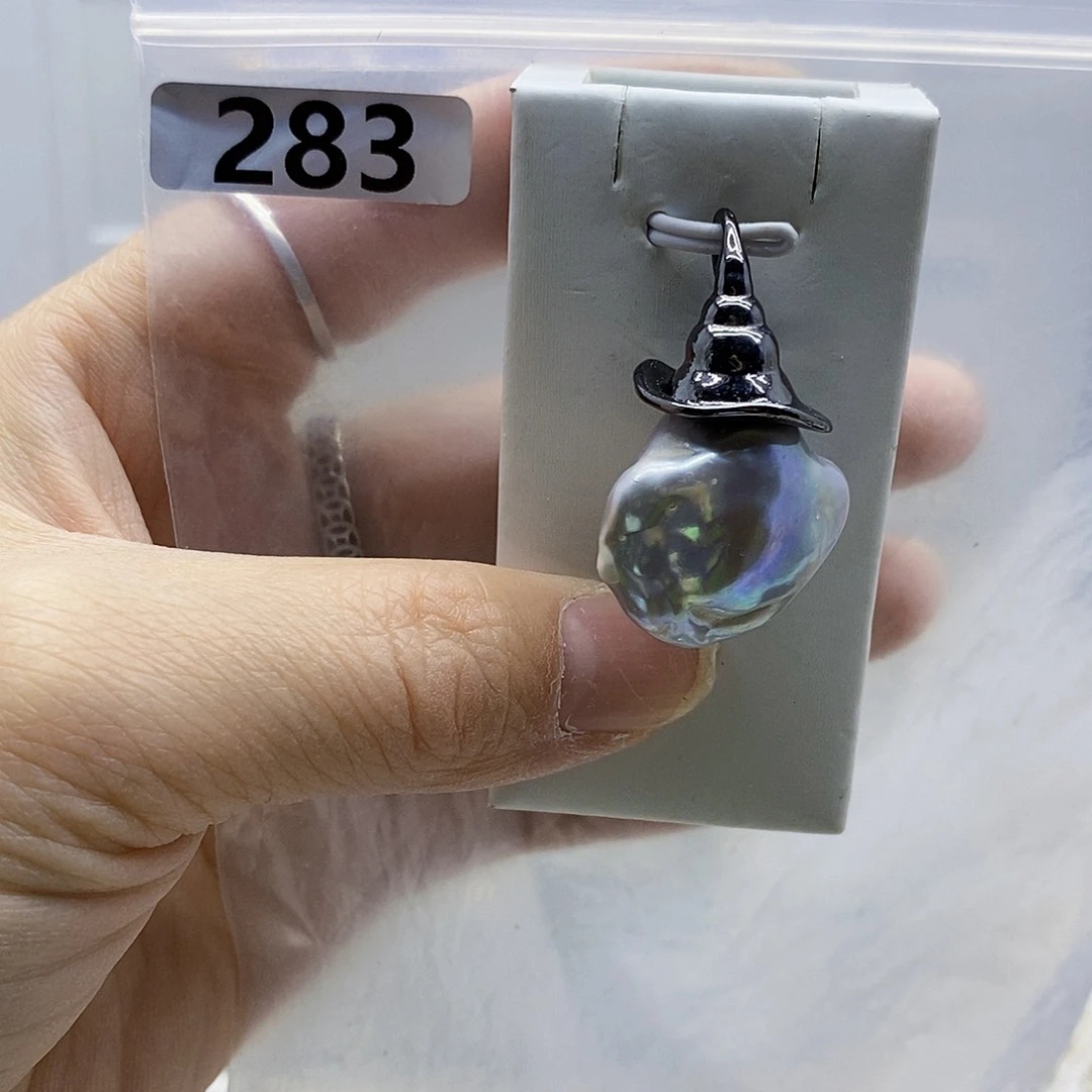 颈饰合金淡水珍珠