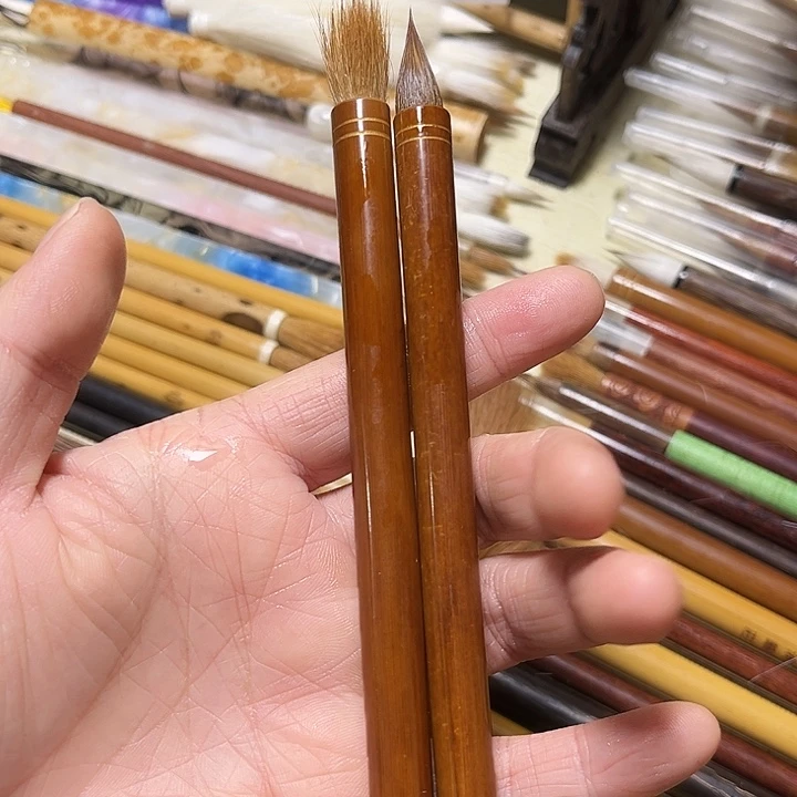 2支大胖子纯狼鸡距笔