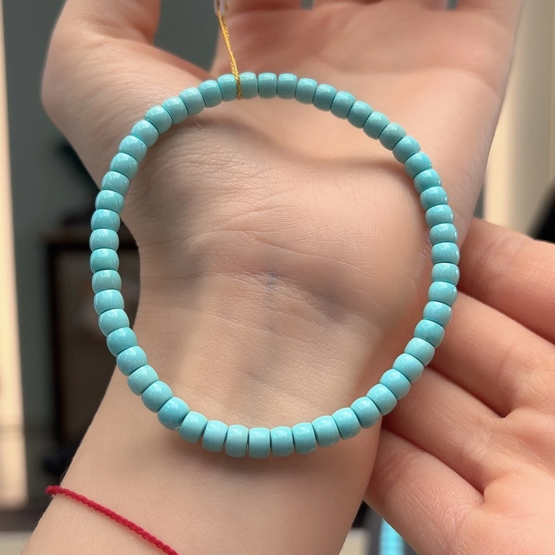 绿松石未镶嵌颈饰