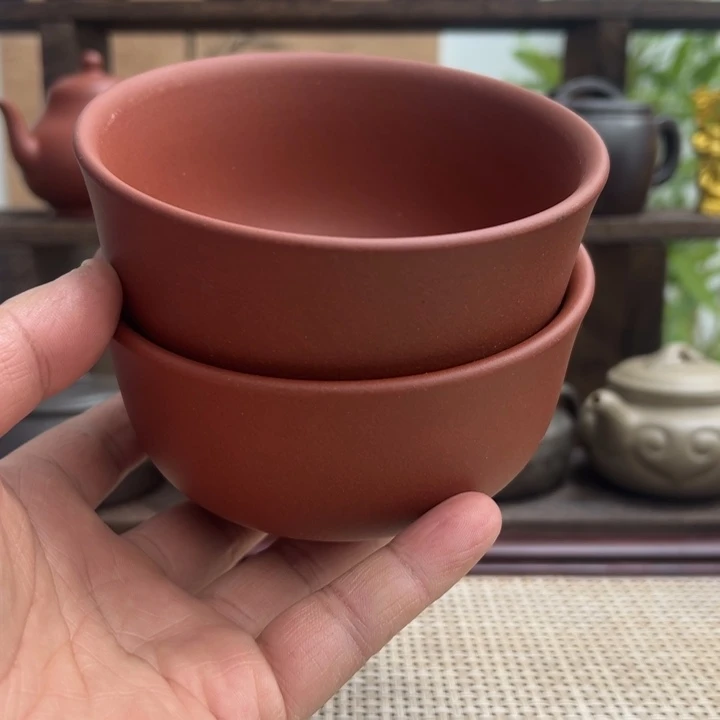 茶壶紫砂宜兴原矿紫砂碗300CC