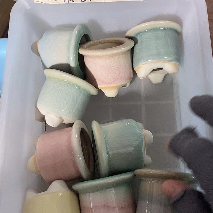 红陶【满10米包邮默认微瑕疵】6个浮力