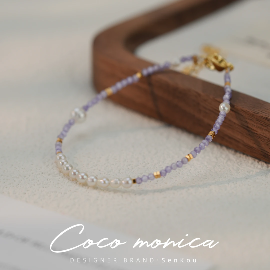 【小霞珠宝】 珍珠手链 气质百搭复古法式小众轻奢 AB880