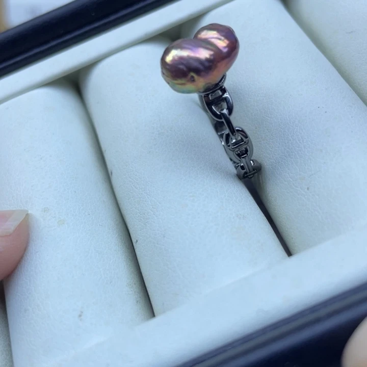 淡水珍珠戒指未镶嵌