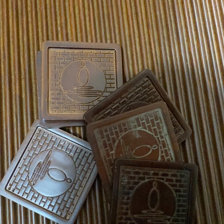 手工艺品琉璃拍一发六茶杯垫杯垫