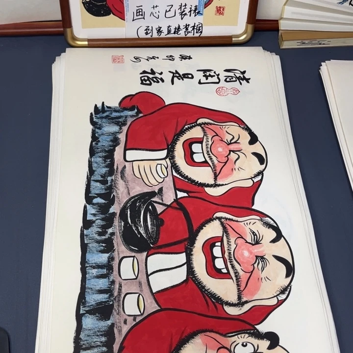 国画禅意画纯手绘作品