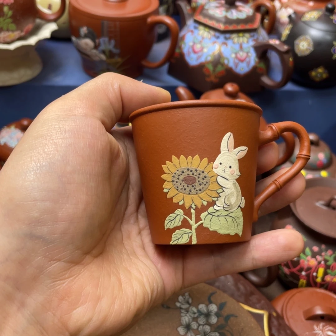 茶杯紫砂紫砂主人杯80cc