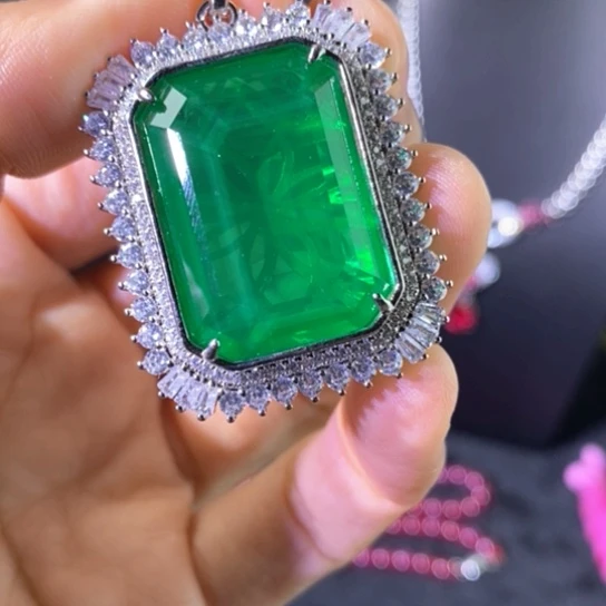 戒指银S925镶嵌红宝石