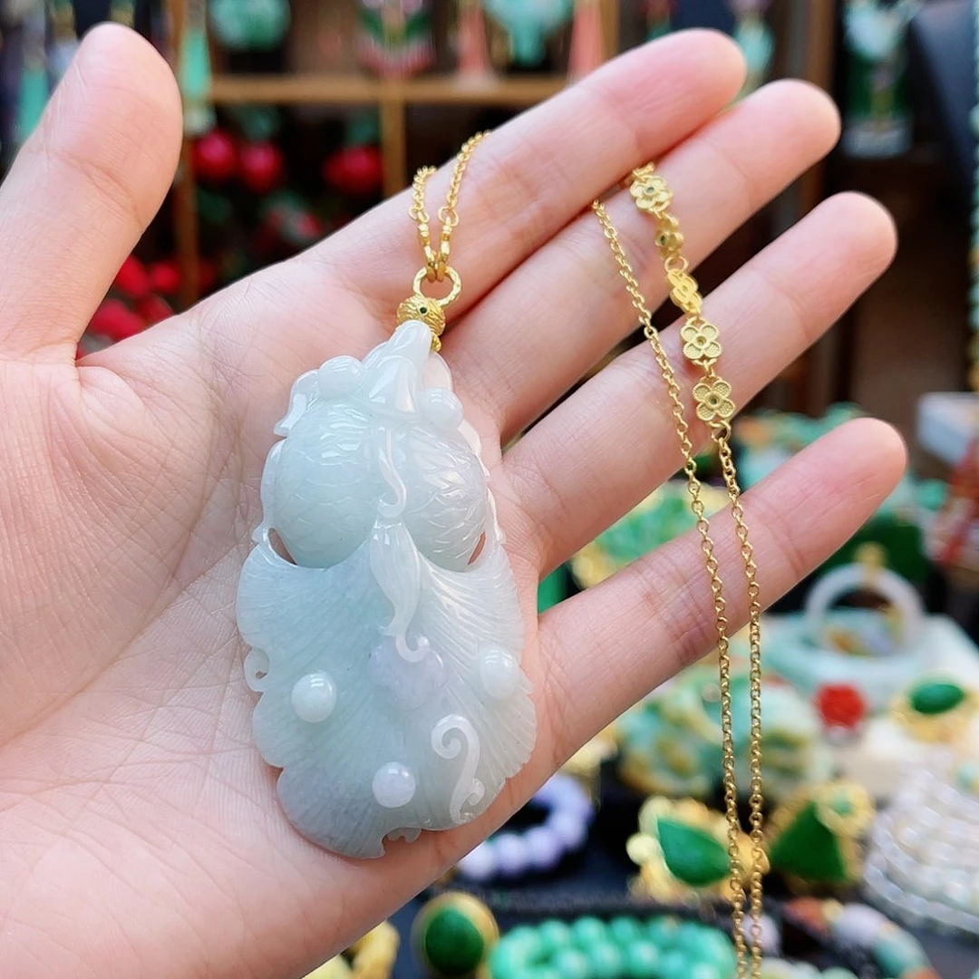 翡翠合金颈饰48小时鉴赏期