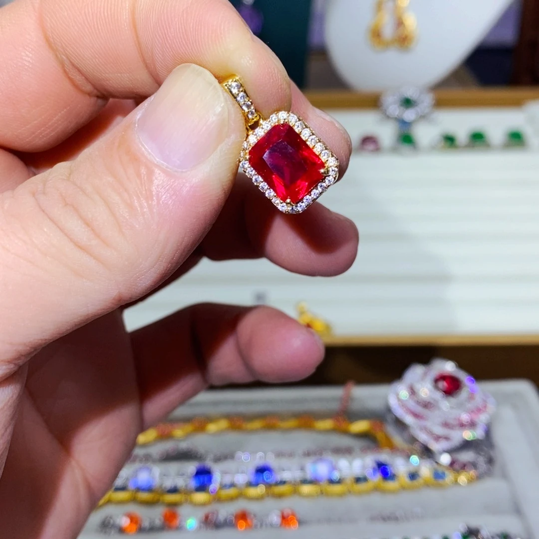 银S925镶嵌耳饰紫晶