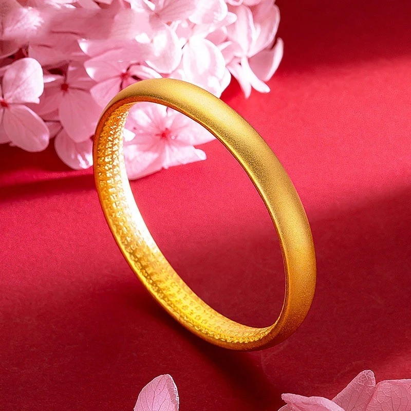 【新年福利】精美复古磨砂素面心经手镯