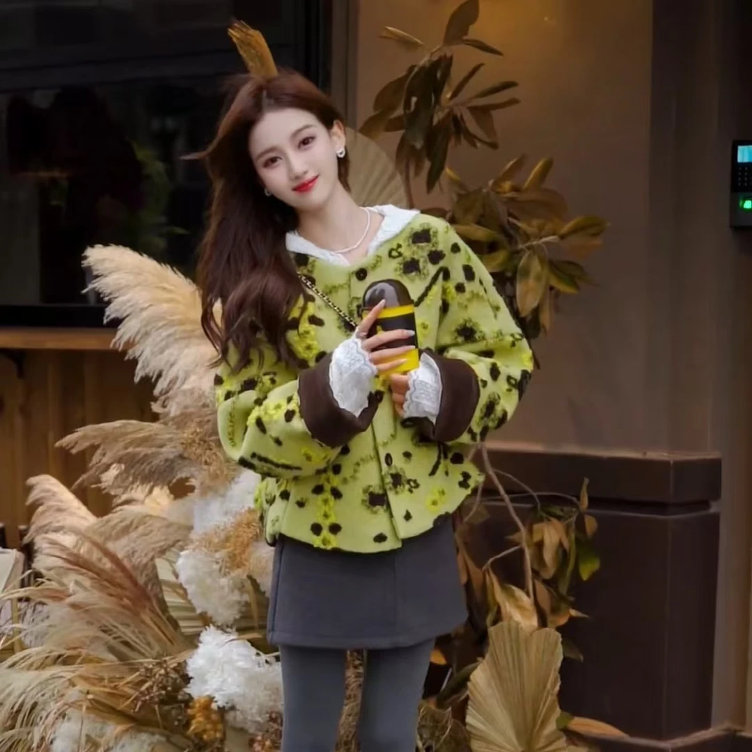 【幸运四叶草-鹅绒服】冬季90白鹅绒气质款羽绒服YR1140