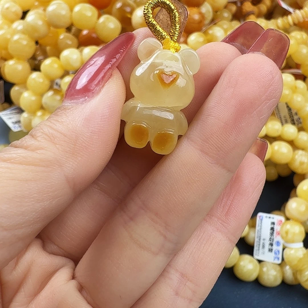 琥珀未镶嵌珠宝奇石