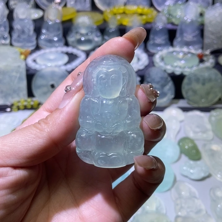 未镶嵌岫玉吊坠吊坠