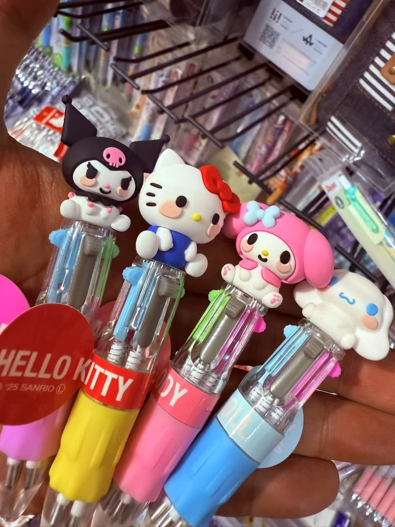 新款三丽鸥迷你口袋笔 四色 短短笔 个性好看收藏笔