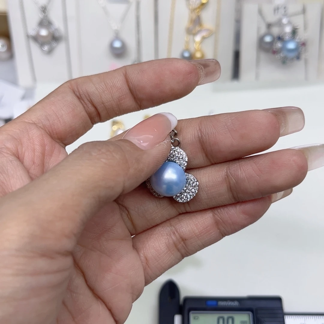 钰***而合金淡水珍珠戒指