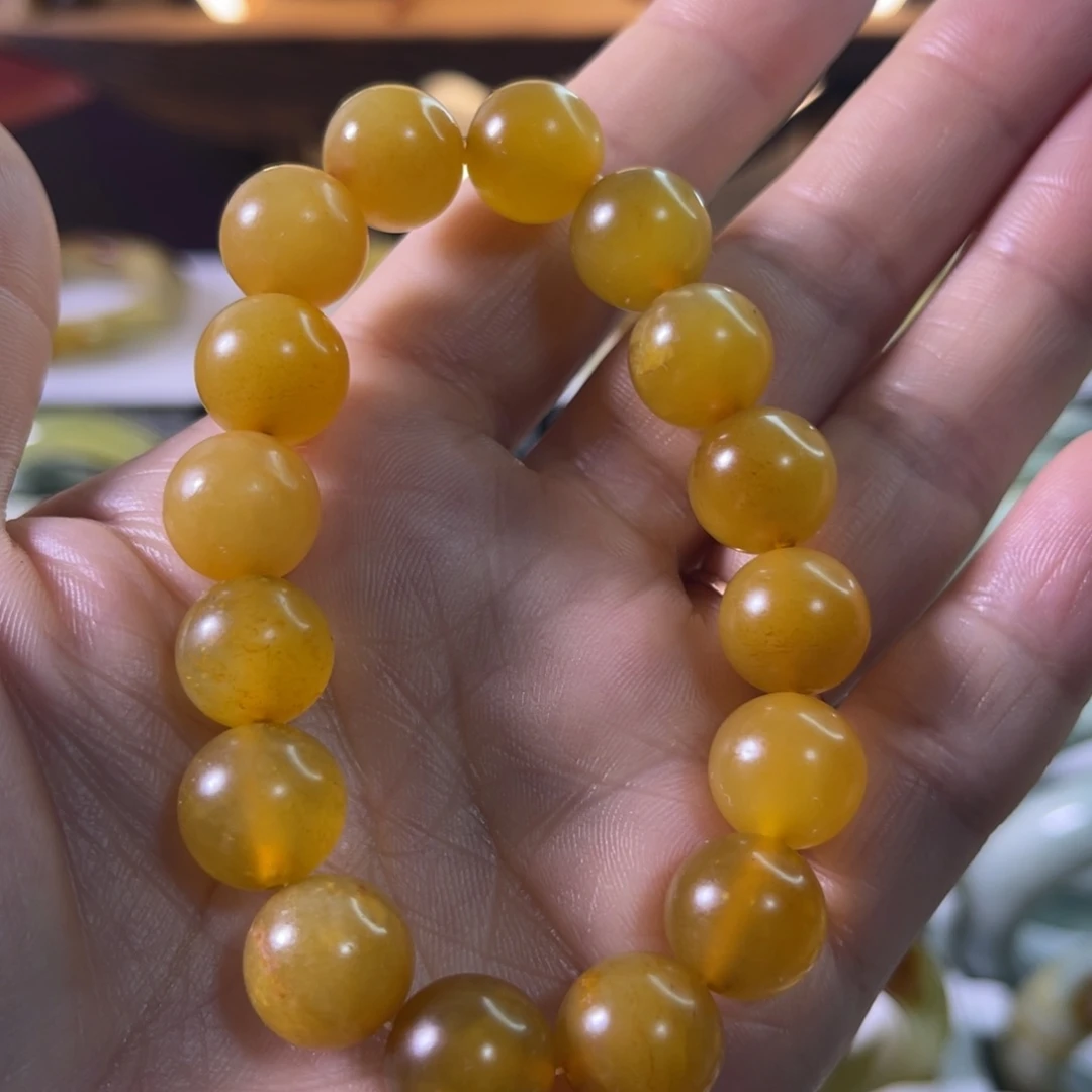 蛇纹石玉未镶嵌手串