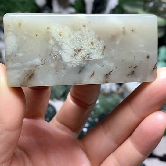 未镶嵌和田玉（糖玉）珠宝半成品