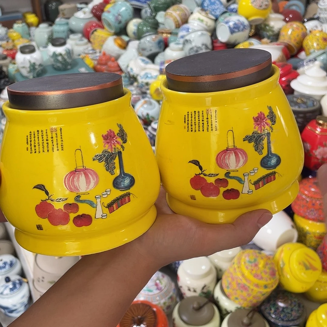 陶瓷罐茶叶罐密封罐